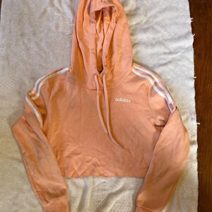 ADIDAS crop top hoodie